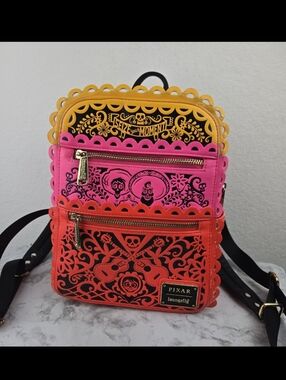 Pixar Loungefly Coco Die-cut Backpack